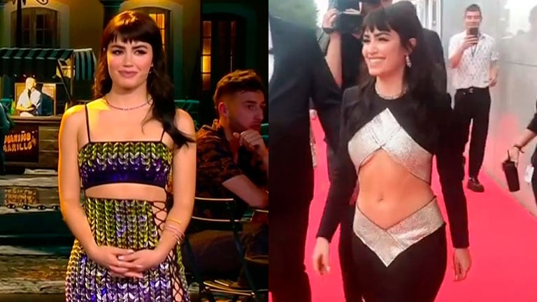 Lali Espósito deslumbró en la alfombra roja y en la entrega de los Premios Platino.