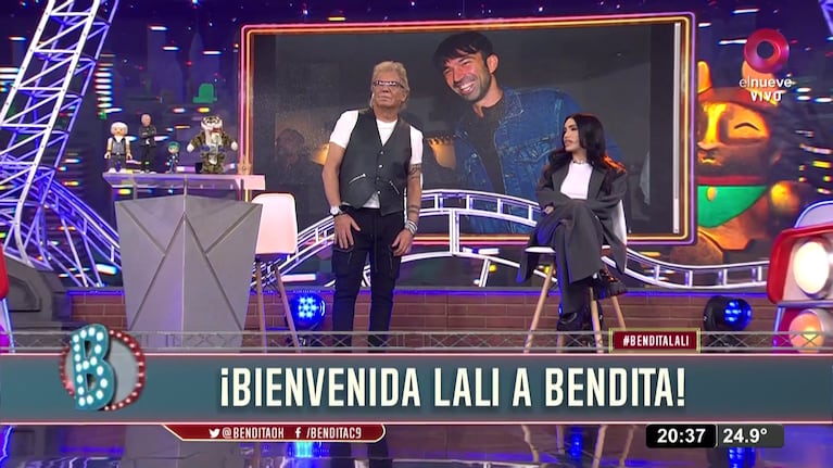 Lali Espósito en Bendita Tv.