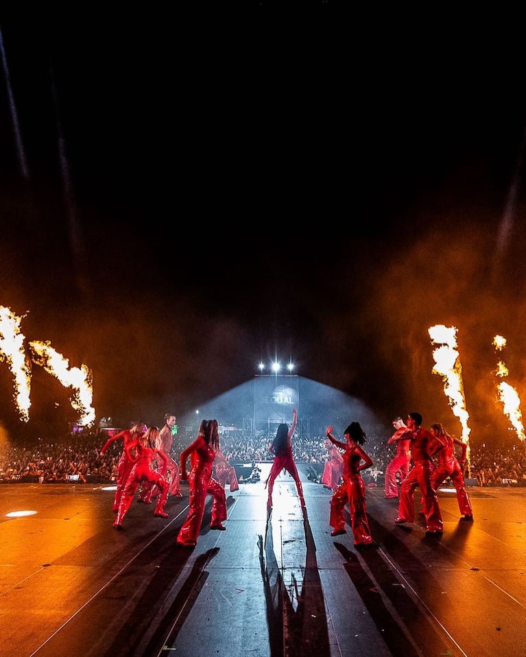 Lali Espósito en el Hipódromo de Palermo