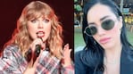 Lali Espósito sorprendió al piropear al novio de Taylor Swift.