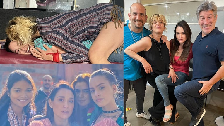 Lali González compartió las fotos más divertidas del back de La 1-5/18.