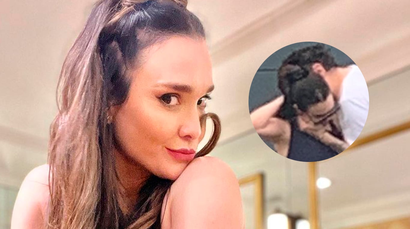 Lali González se mostró a los besos con su nuevo novio a meses de la separación de su marido