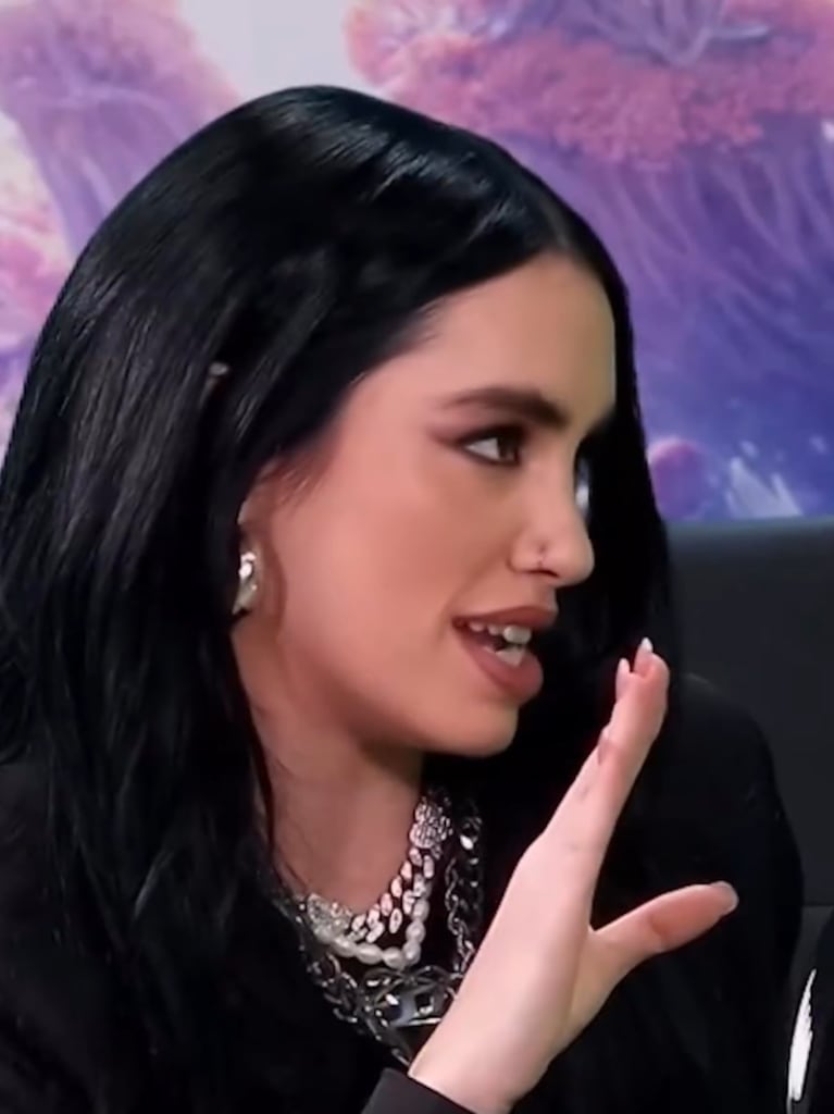 Lali le habló a Moria sobre su intimidad con Pedro.