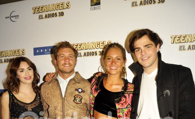 Lali, Nico, Rochi y Peter, juntos nuevamente (Foto: Jennifer Rubio). 