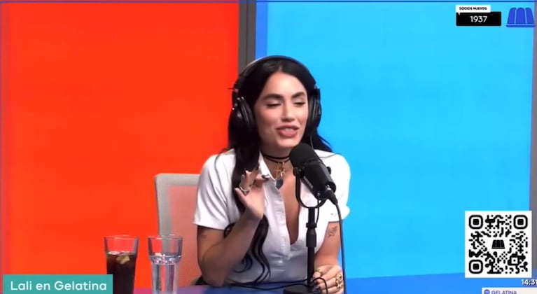 Lali tuvo su mano a mano con Pedro. Foto: Gelatina