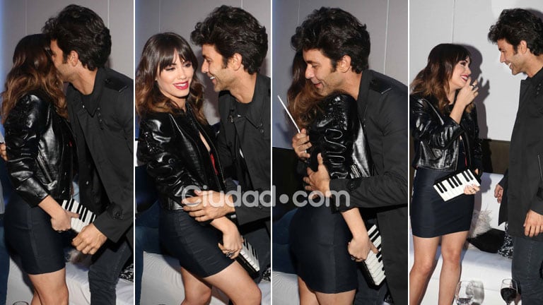 Lali y Mariano, juntos y enamorados en #LosMásClickeados2015. (Foto: Movilpress)