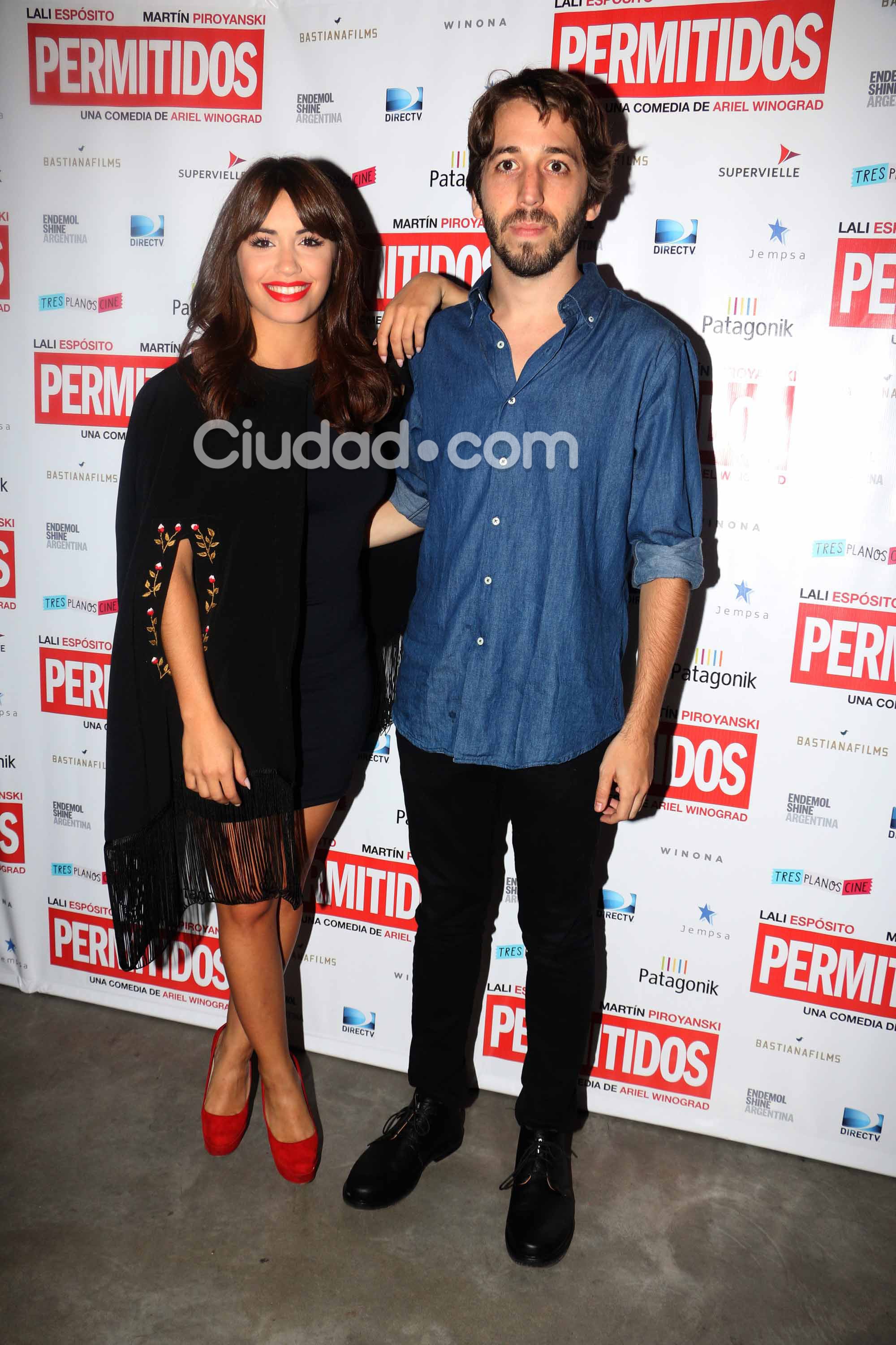 Lali y Martín, en la presentación de Permitidos (Foto: Movilpress)