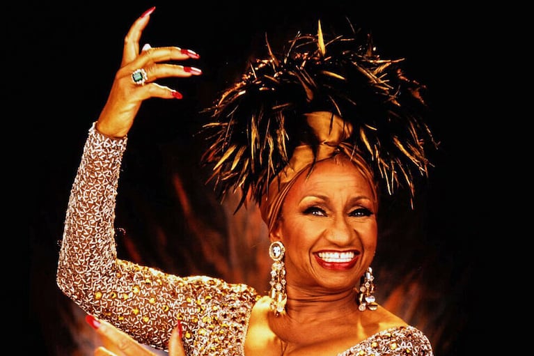 Lanzan rara grabación de un concierto de Celia Cruz