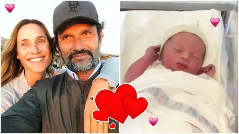 Lara Bernasconi fue mamá por primera vez y presentó a su hijo Iñaki en las redes (Fotos: Instagram)