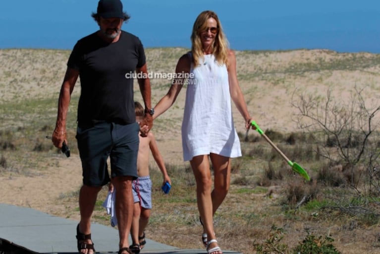 Lara Bernasconi y Federico Álvarez Castillo se mostraron enamorados en Punta después del rumor de crisis 