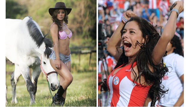 ¡Larissa Riquelme sin ropa!