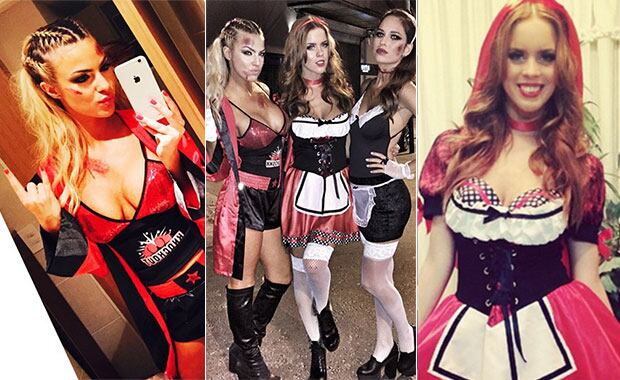 Las azafatas de Guido Kaczka se divirtieron en Halloween (Foto: Instagram)