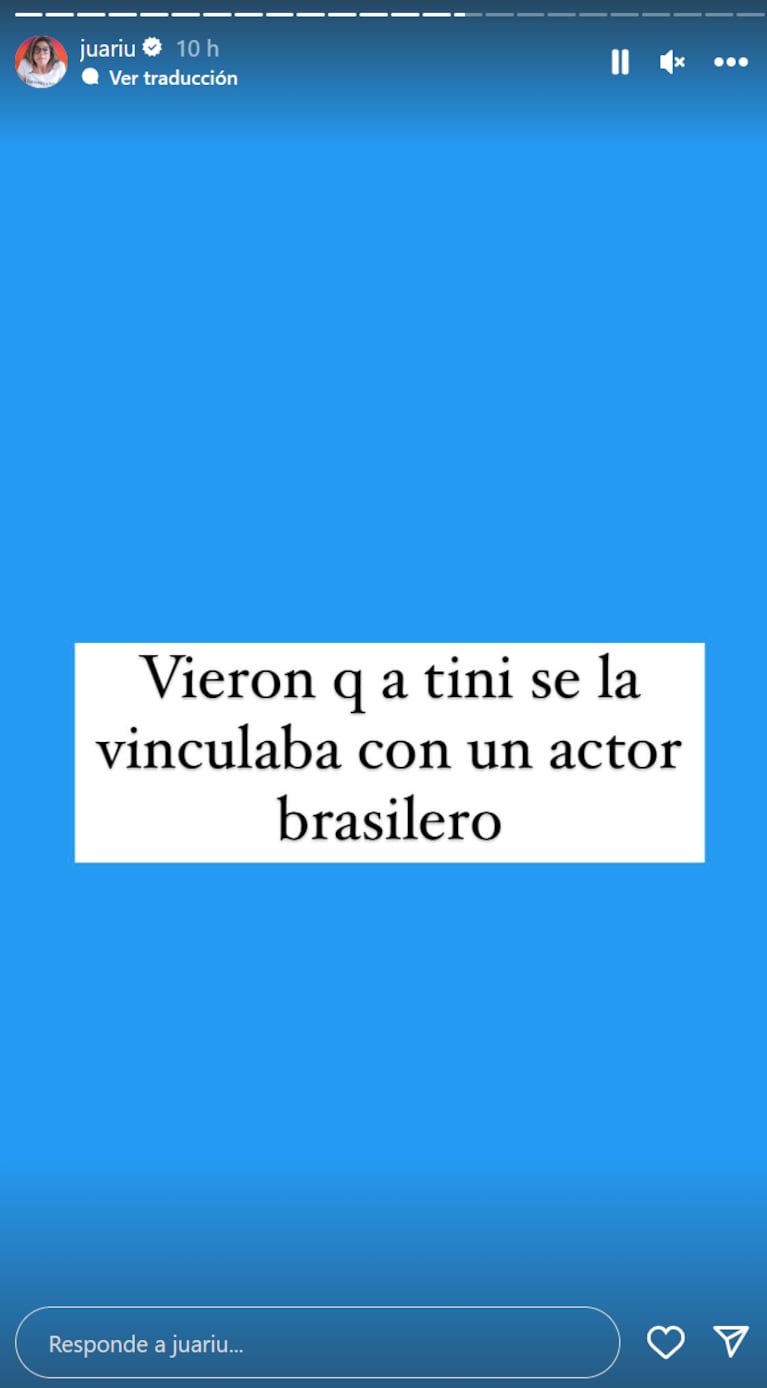 Las coincidencias entre Tini Stoessel y el actor brasileño André Lamoglia que potenciaron rumores de romance