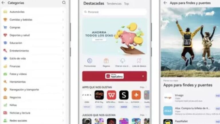 Las descargas de Huawei AppGallery fuera de China crecen un 56%