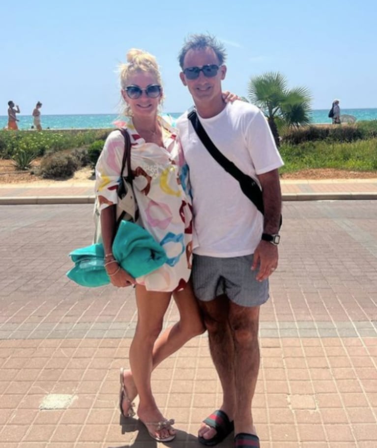 Las espectaculares vacaciones de Yanina y Diego Latorre en Ibiza: playa, música y mimos