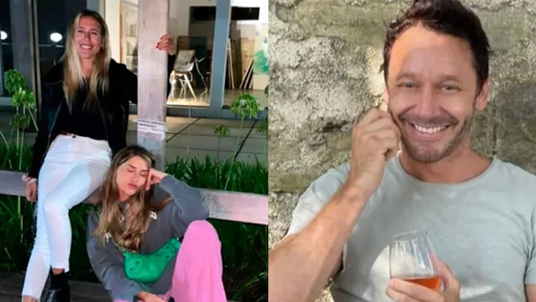 Las fotos cómplices de Mica Tineli y Eli Sulichin, la novia de Benjamín Vicuña.