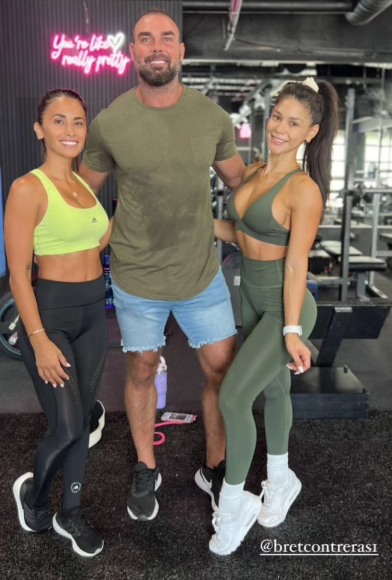 Las fotos de Antonela Roccuzzo entrenando en el “Laboratorio de Glúteos” de Miami