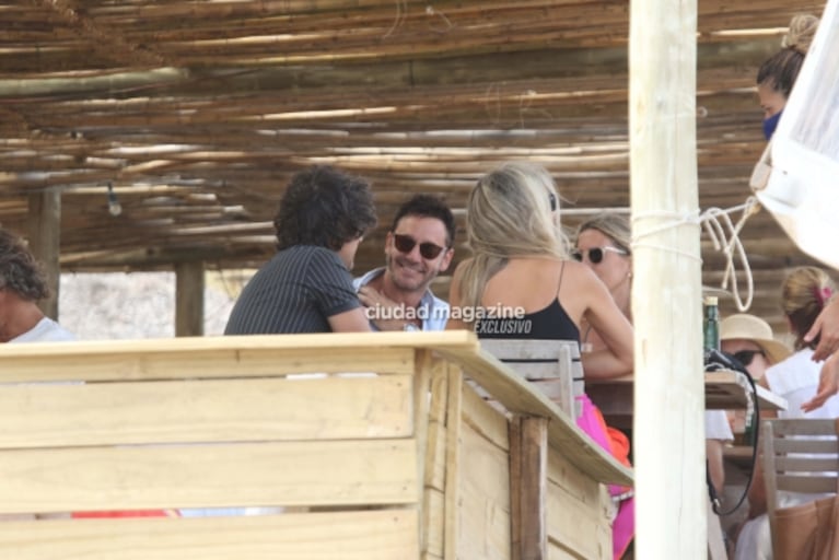 Las fotos de Benjamín Vicuña y su novia, Eli Sulichin: romántico almuerzo en José Ignacio