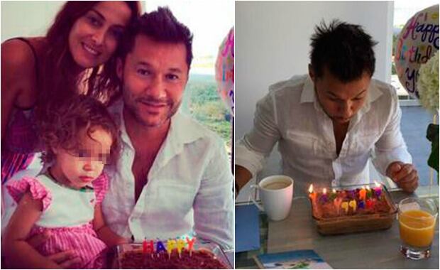 Las fotos de Diego Torres en familia por su cumpleaños número 44. (Foto: Web)