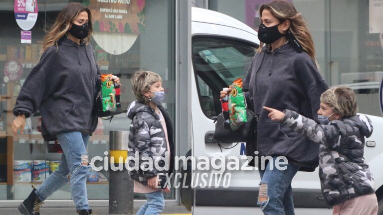 Las fotos de Jimena Barón y Momo camino al asado del jurado de La Academia: looks cancheros y mucha onda (Fotos: Movilpress)