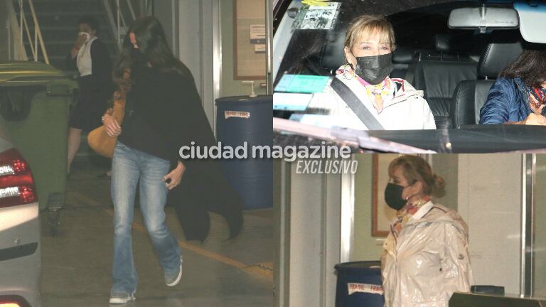 Las fotos de Juana Viale y Marcela Tinayre tras la internación de Mirtha Legrand