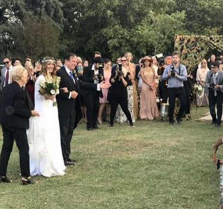 Las fotos de la boda de Sol Estevanez y Mariano Uranga: "Fue mágica e inolvidable"