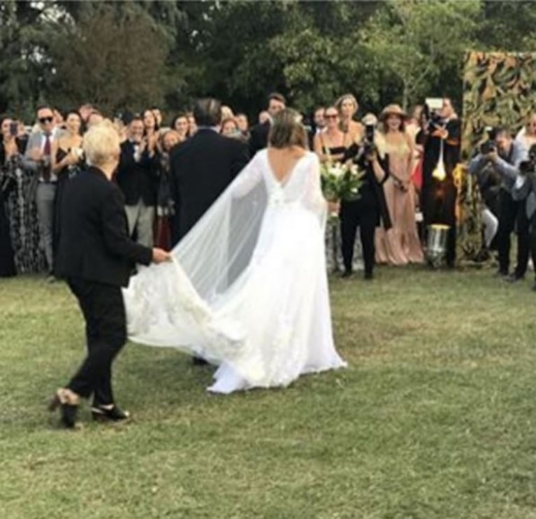 Las fotos de la boda de Sol Estevanez y Mariano Uranga: "Fue mágica e inolvidable"