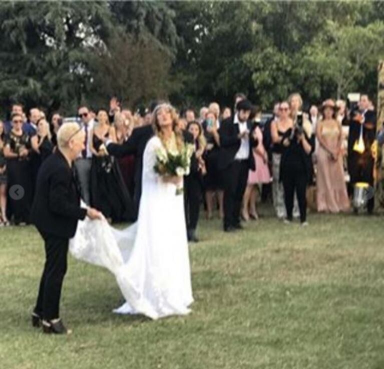 Las fotos de la boda de Sol Estevanez y Mariano Uranga: "Fue mágica e inolvidable"