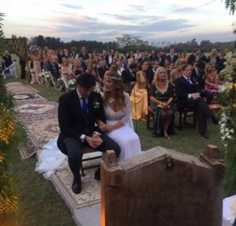 Las fotos de la boda de Sol Estevanez y Mariano Uranga: "Fue mágica e inolvidable"