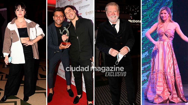 Las fotos de la gala de entrega de los premios Hugo a la comedia musical: looks elengantes, festejos y mimos