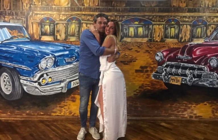 Las fotos de la mini luna de miel de Belén Francese y Fabián Lencinas en Brasil: "Festejamos otro cumplemes"