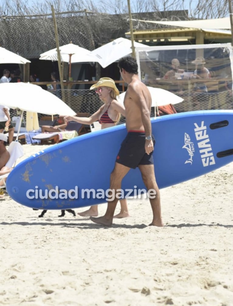 Las fotos de las vacaciones de Sofía Zámolo y Joe Uriburu en Punta del Este, a un año de su casamiento