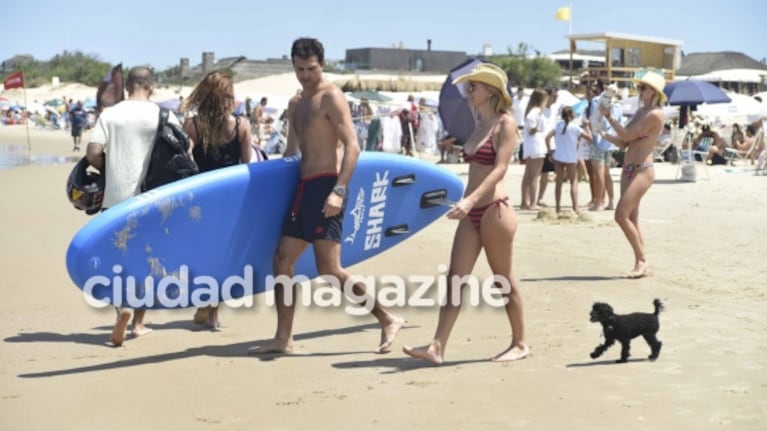 Las fotos de las vacaciones de Sofía Zámolo y Joe Uriburu en Punta del Este, a un año de su casamiento