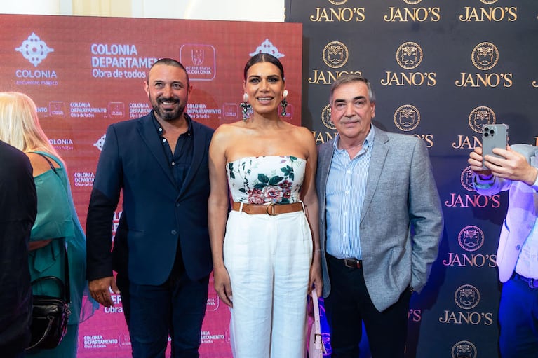 Las fotos de Laura Ubfal, Adrián Pallares y Daniel Ambrosino junto a muchos famosos en un evento