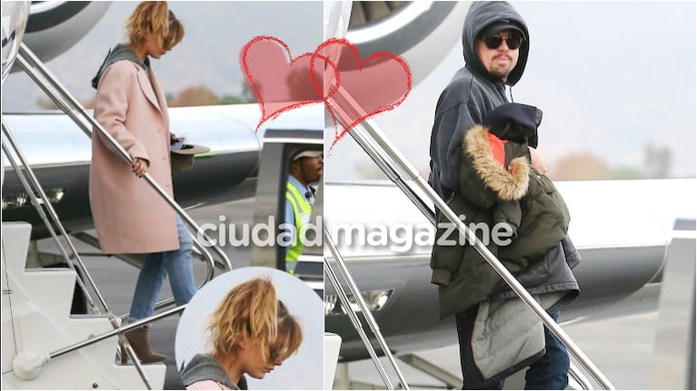 Las fotos de Leonardo Di Caprio y su novia, Camila Morrone, en sus vacaciones a Aspen (Fotos: Grosby Group)