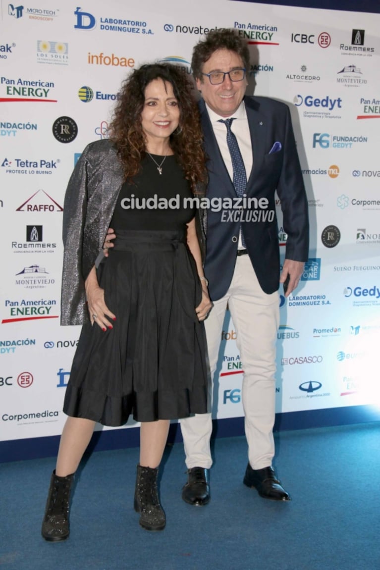 Las fotos de los famosos en una gala solidaria con Eliana Guercio, Romero y Roberto García Moritán