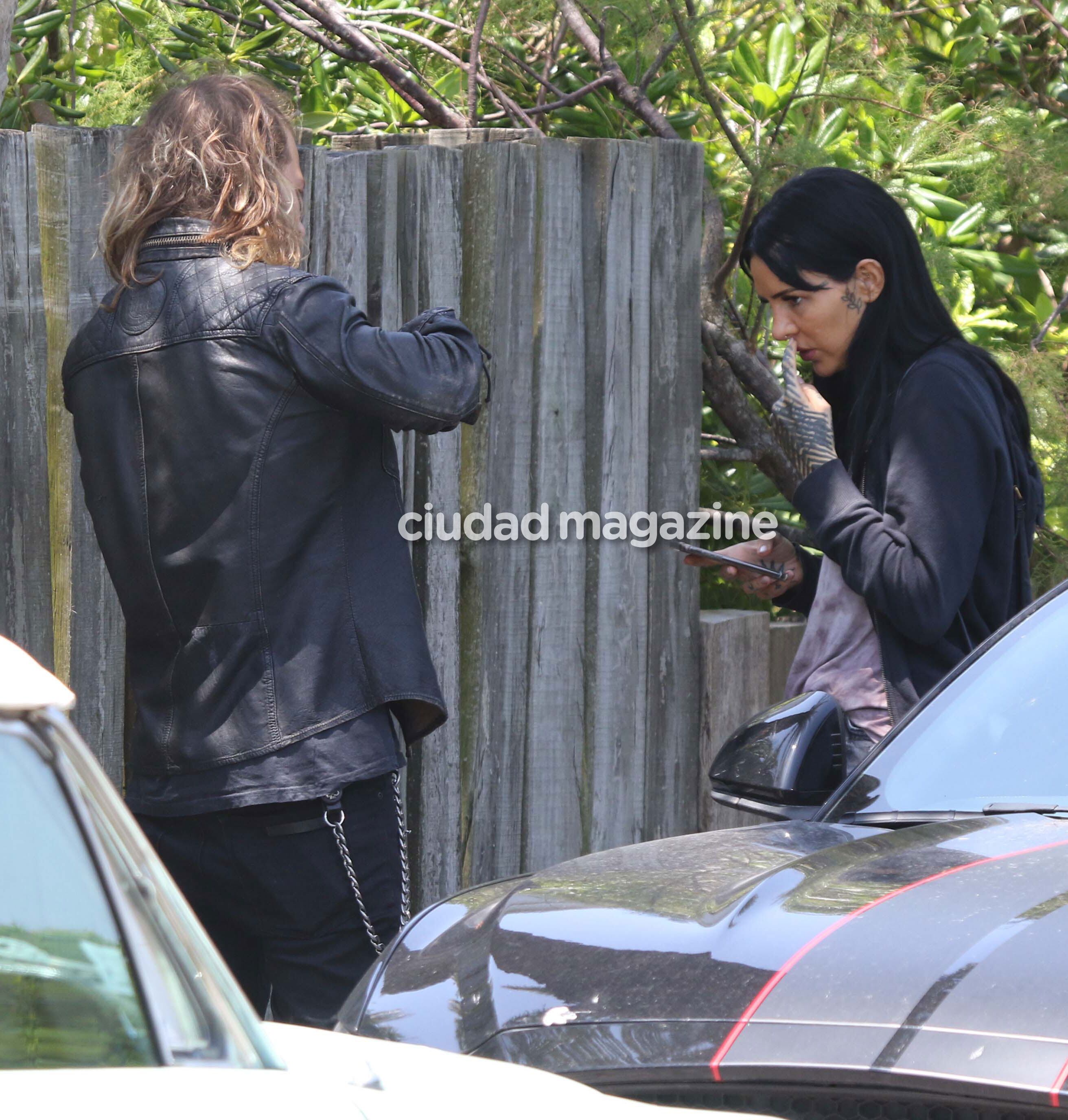 Las fotos de Luca Bonomi y Candelaria Tinelli, reconciliados en Punta del Este. (Foto: GM Press)