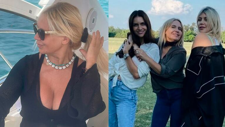  Las fotos de Nora Colosimo, la mamá de Wanda y Zaira Nara, en sus vacaciones por Europa.