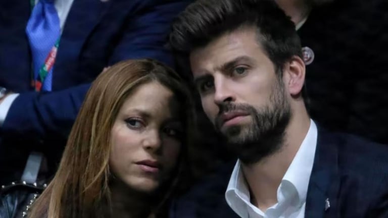 Las fotos de Shakira y Gerard Piqué discutiendo fuerte frente a sus hijos Sasha y Milán (Foto: Web)