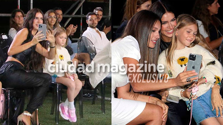 Las fotos de Zaira Nara con su hija Malaika en un evento de moda tras su separación y la buena onda con Pampita