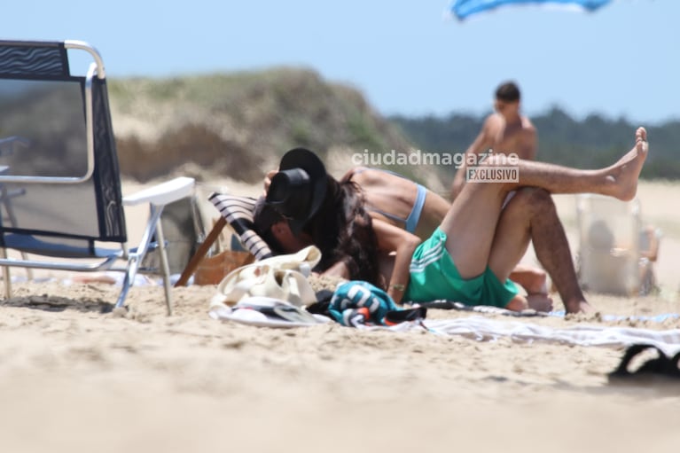 Las fotos de Zaira Nara y Facundo Pieres juntos en la playa, en medio de los rumores de embarazo