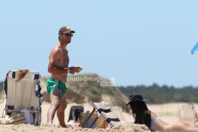 Las fotos de Zaira Nara y Facundo Pieres juntos en la playa, en medio de los rumores de embarazo