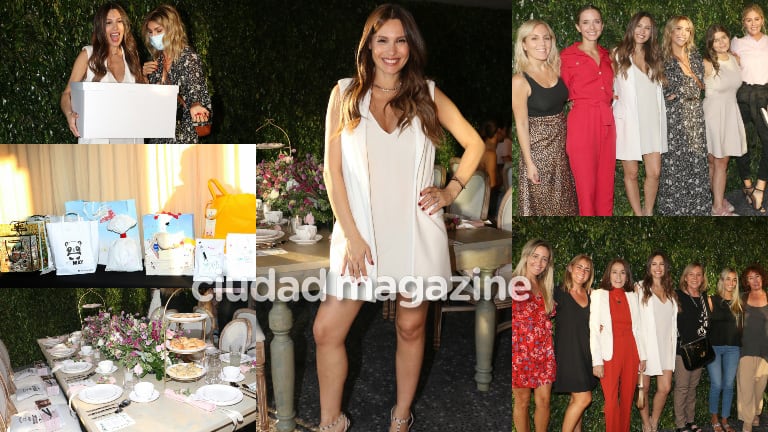 Las fotos del baby shower de Pampita, embarazada de 6 meses (Fotos: Movilpress)