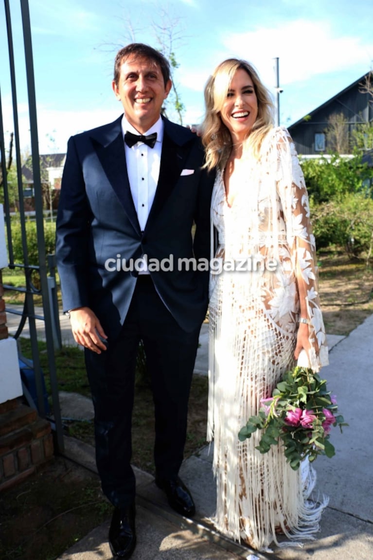 Las fotos del casamiento de Juan Pablo Varsky y su flamante esposa, Lala Bruzoni