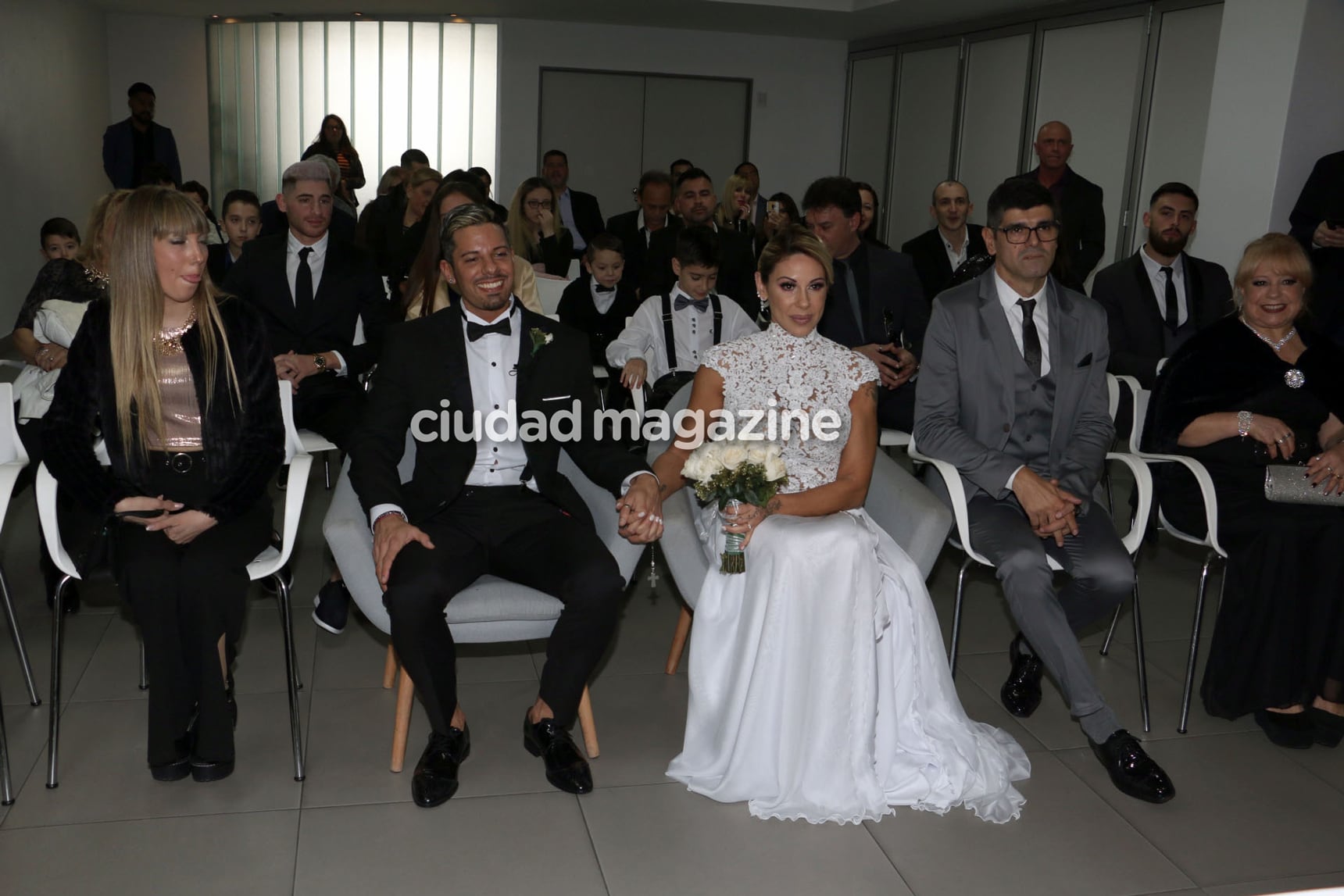 Las fotos del casamiento de Mónica Farro y Leandro Pena. (Foto: Movilpress)