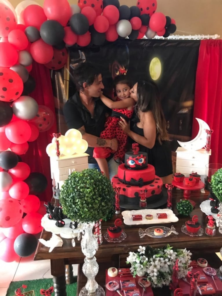 Las fotos del cumpleaños de Giuliana, la hija de Tamara Alves y Patricio Toranzo