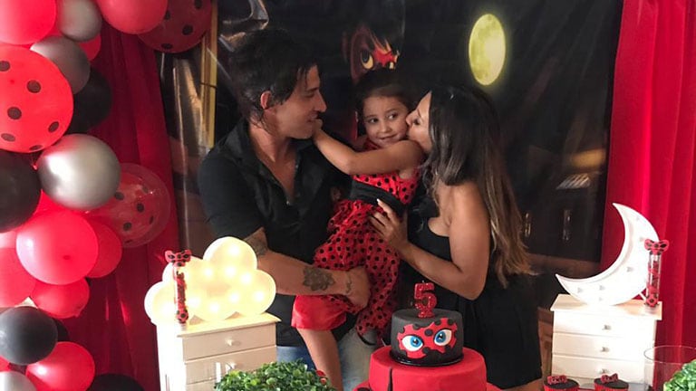 Las fotos del cumpleaños de Giuliana, la hija de Tamara Alves y Patricio Toranzo