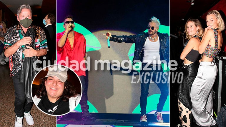 Las fotos del mega show de Mau y Ricky Montaner con Ricardo, Stefi Roitman, Sara Escobar y Luz Gaggi primera fila