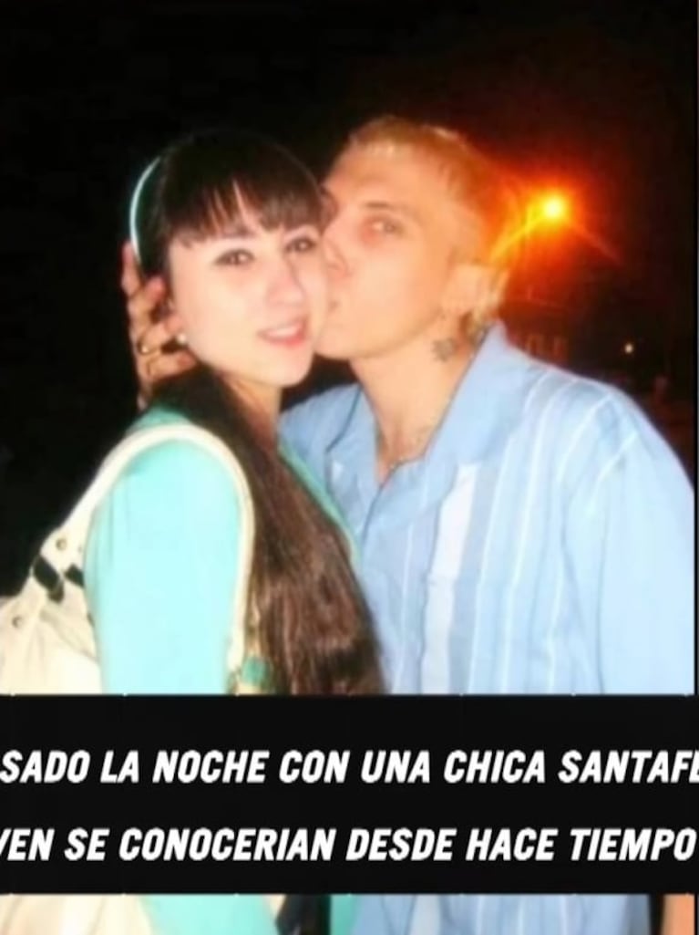 Las fotos del Polaco con otra mujer, antes de su separación de Barby Silenzi: "Trabaja en un kiosco de Santa Fe"