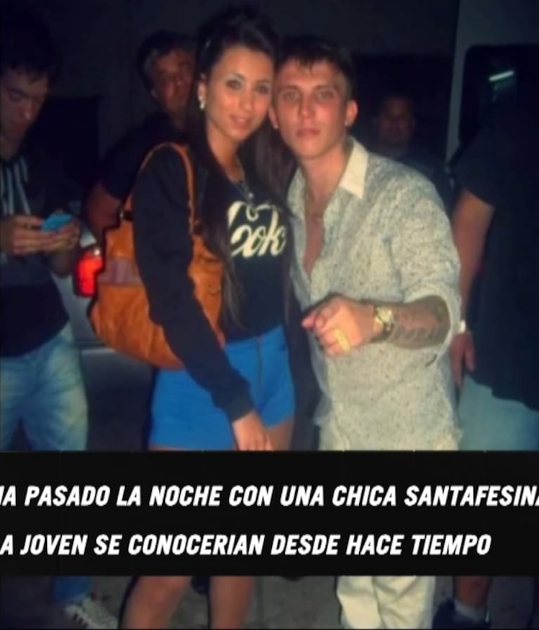 Las fotos del Polaco con otra mujer, antes de su separación de Barby Silenzi: "Trabaja en un kiosco de Santa Fe"